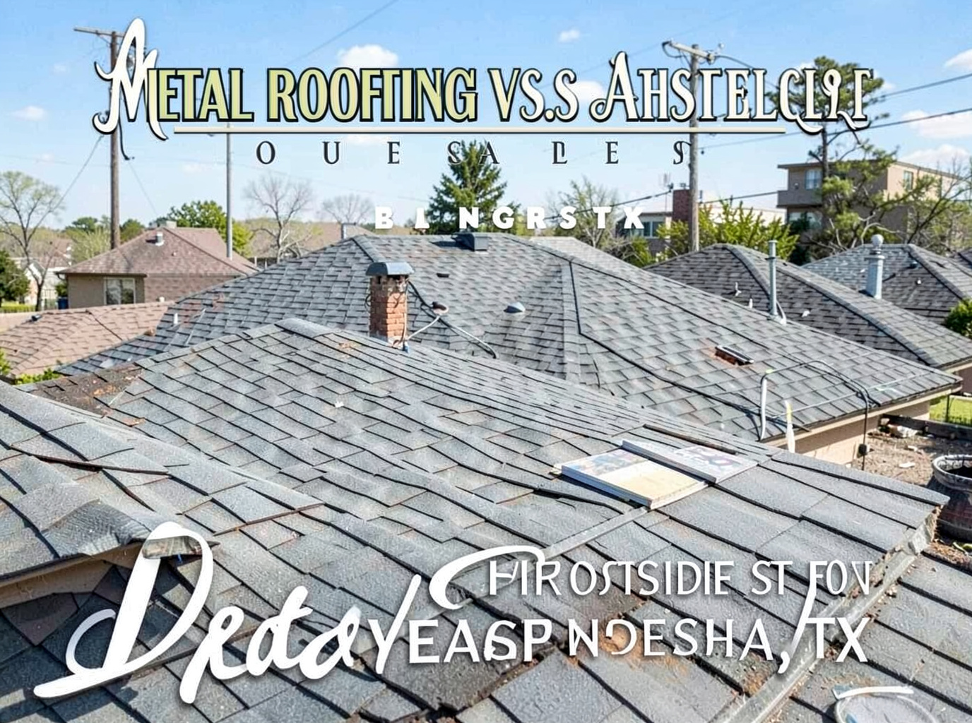 Metal Roofing vs. Asphalt Shingles for Hot Weather in Odessa, TX